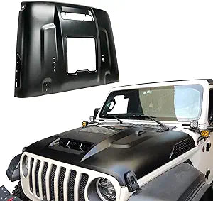 Capó de cápsula espacial El capó de repuesto para Jeep Wrangler JK JL JLU y Gladiator JT 2020-2023