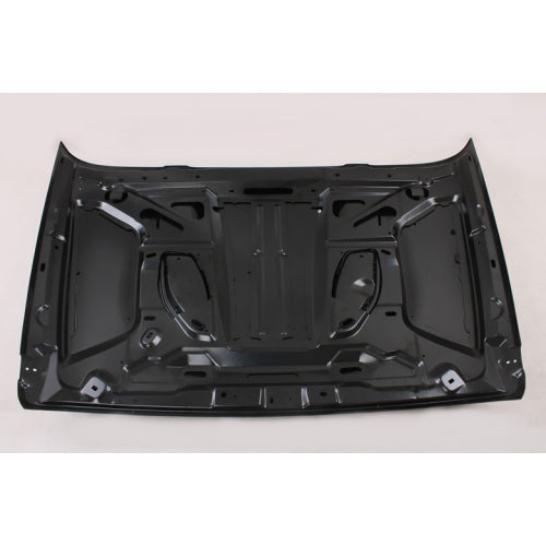 Vented Heat Dispersion Hood for Jeep Wrangler JK JKU 2007-2017, 10th Anniversary Edition Metal Replacement Hoods Accessory Black