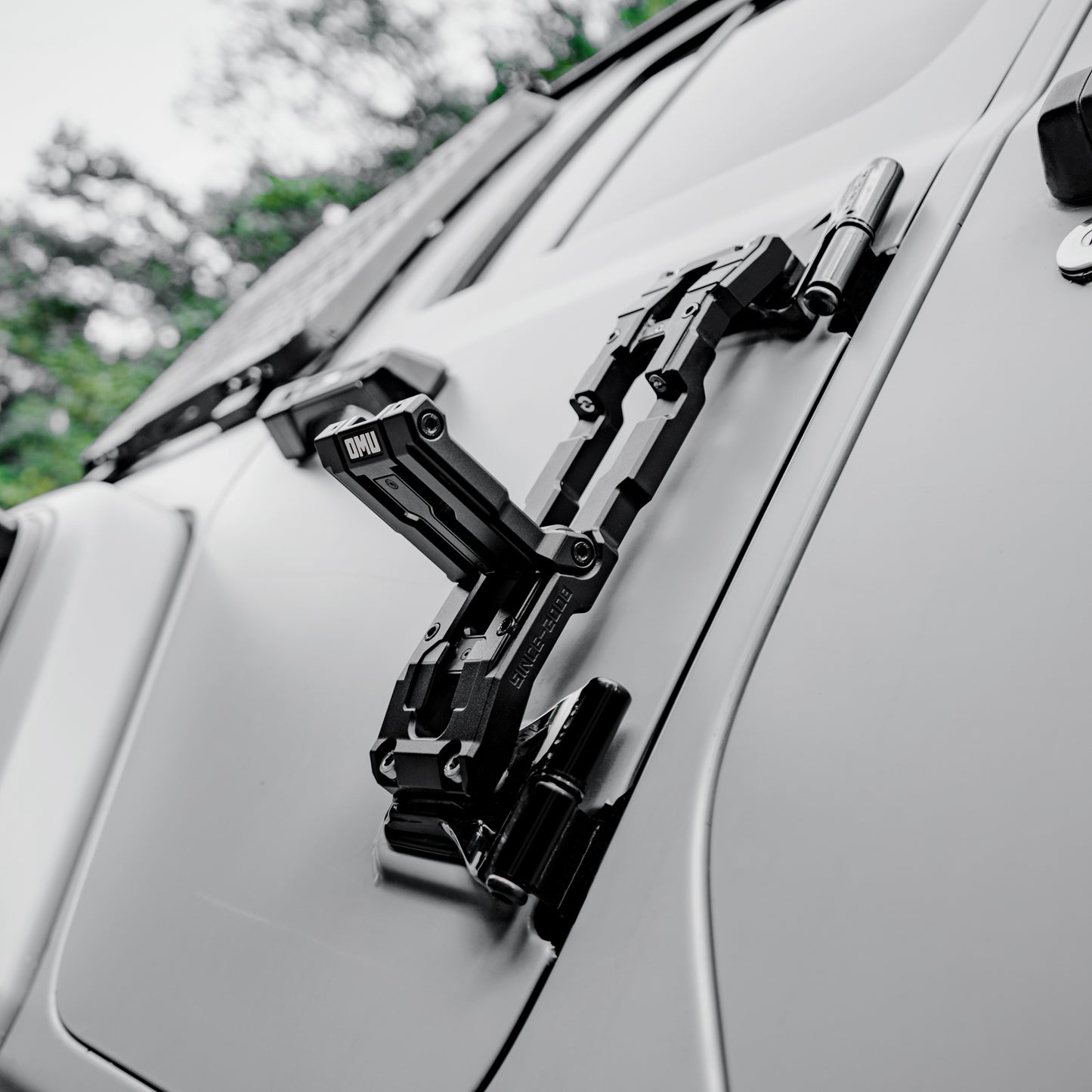 Genesis Series Aluminum Door Hinge Step Foot Pedal Side Ladder (07-24 Jeep Wrangler JK / JL / JT)