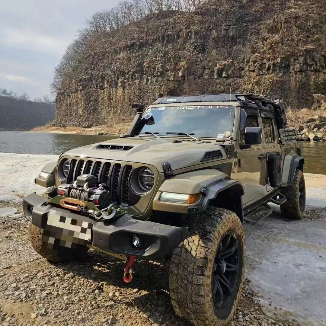 Capó de cápsula espacial El capó de repuesto para Jeep Wrangler JK JL JLU y Gladiator JT 2020-2023
