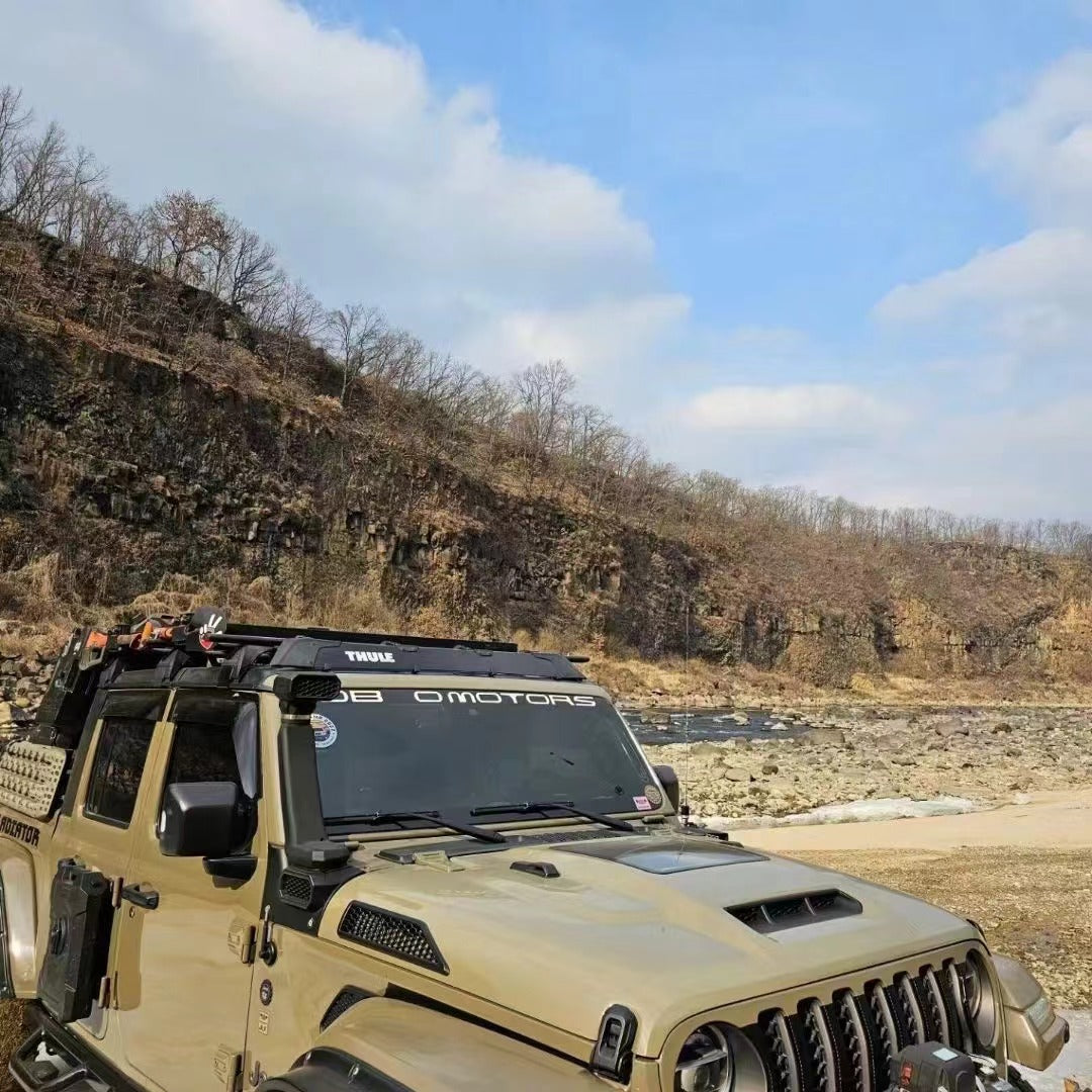 Capó de cápsula espacial El capó de repuesto para Jeep Wrangler JK JL JLU y Gladiator JT 2020-2023