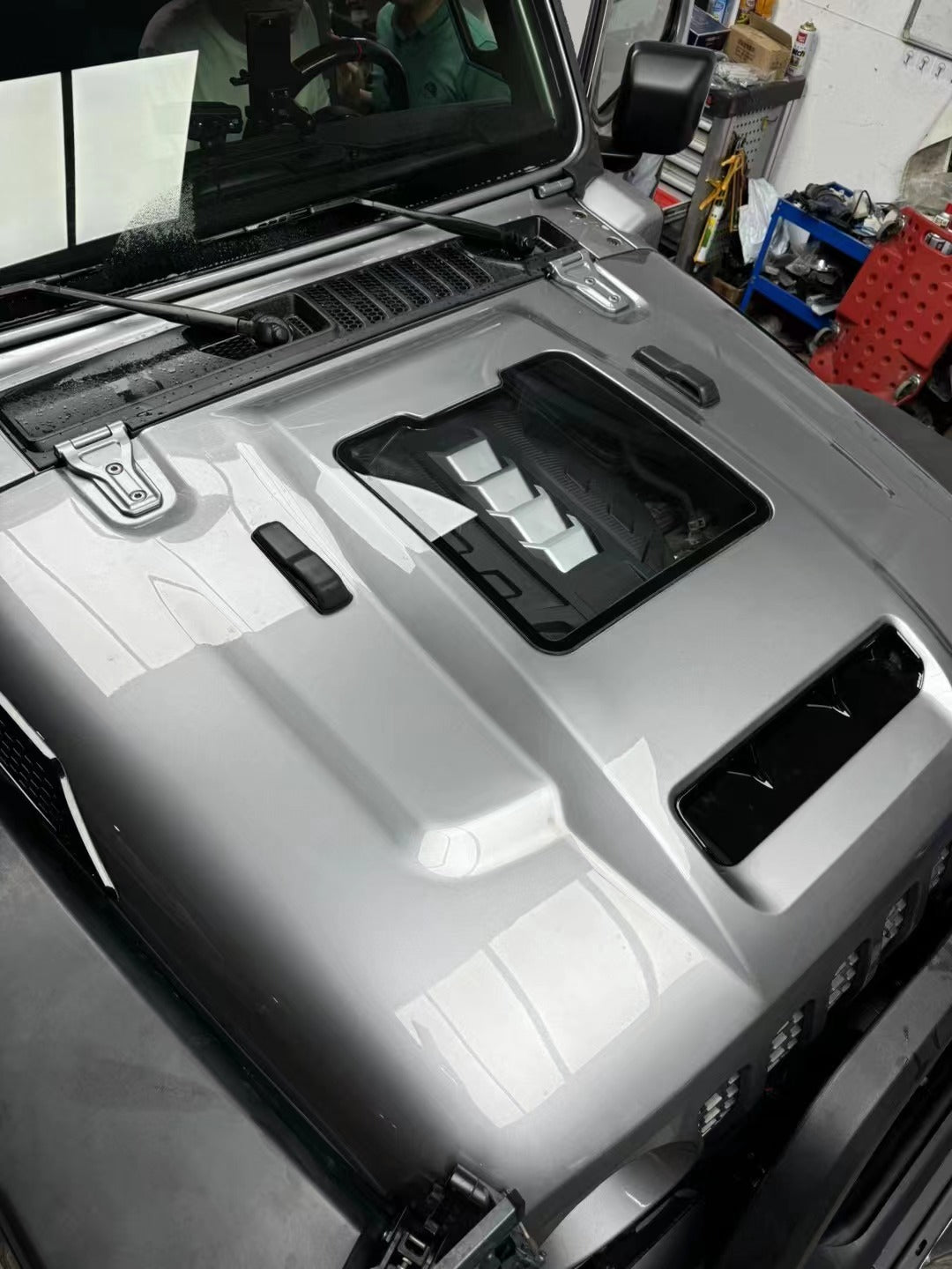 Capó de cápsula espacial El capó de repuesto para Jeep Wrangler JK JL JLU y Gladiator JT 2020-2023