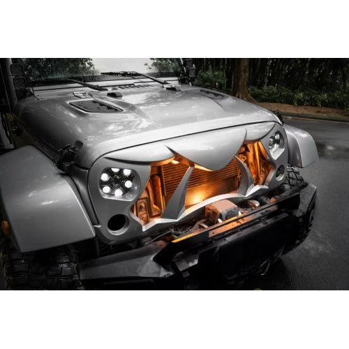 Easter Viper Style Grille(07-17 Jeep Wrangler Rubicon Sahara Sport JK/JKU)
