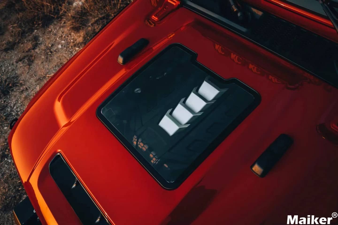 Capó de cápsula espacial El capó de repuesto para Jeep Wrangler JK JL JLU y Gladiator JT 2020-2023