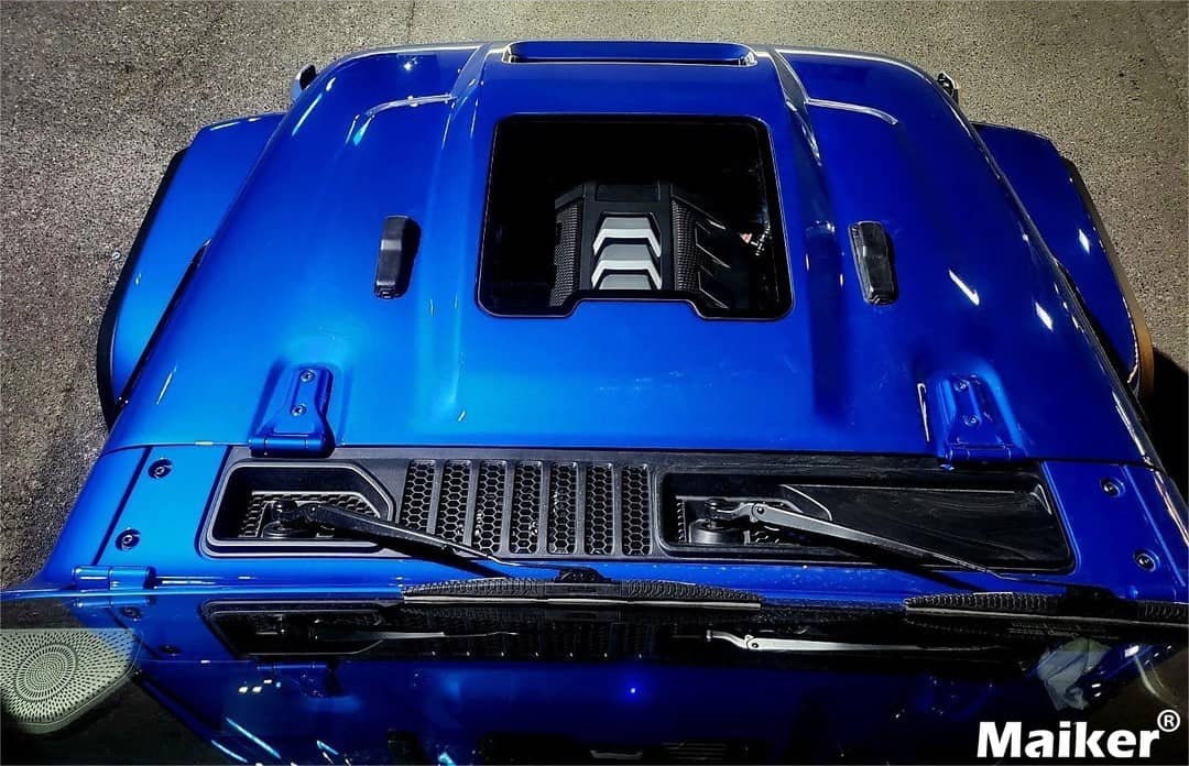 Capó de cápsula espacial El capó de repuesto para Jeep Wrangler JK JL JLU y Gladiator JT 2020-2023
