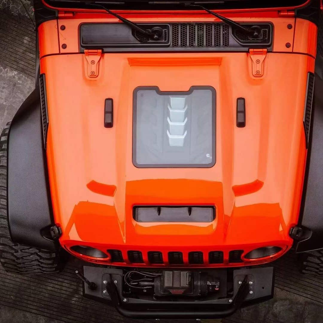 Capó de cápsula espacial El capó de repuesto para Jeep Wrangler JK JL JLU y Gladiator JT 2020-2023