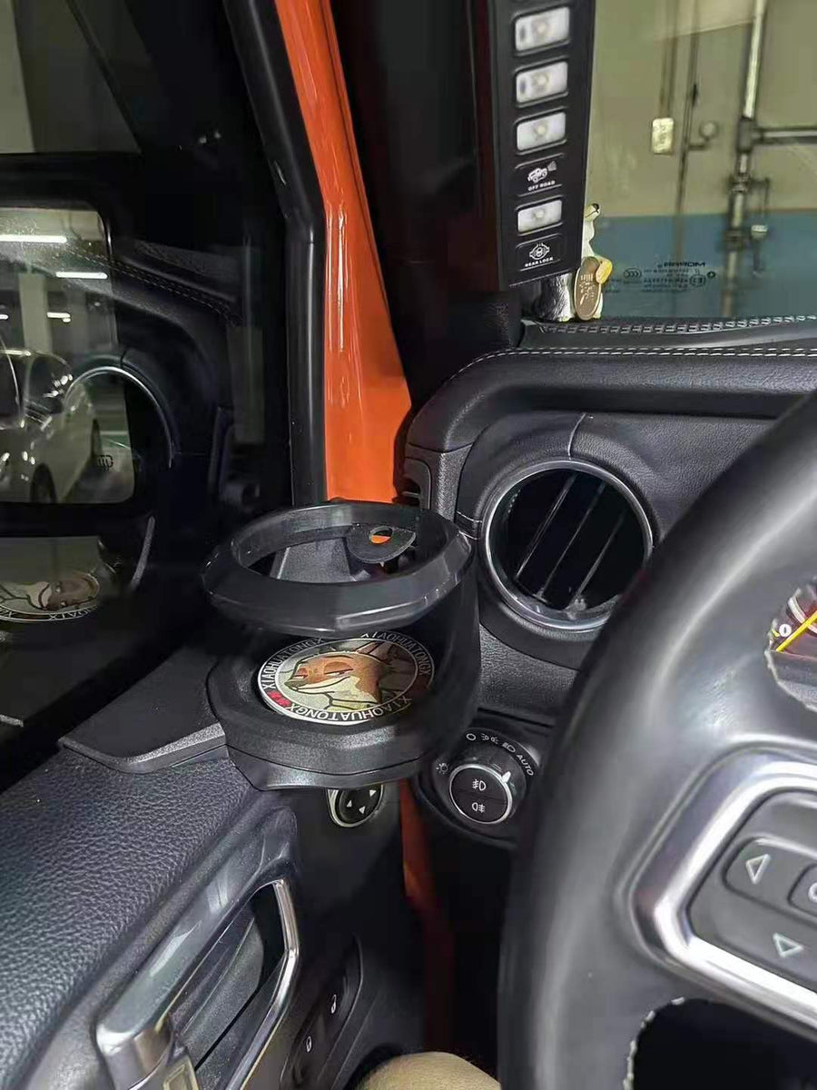 Maiker 2 Pack Cup Holder for Jeep Wrangler JL Gladiator JT Right & Lef