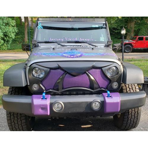Easter Viper Style Grille(07-17 Jeep Wrangler Rubicon Sahara Sport JK/JKU)