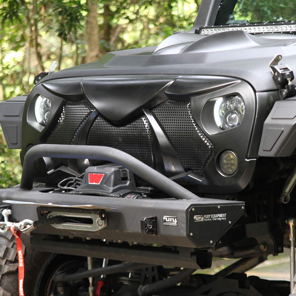 Easter Viper Style Grille(07-17 Jeep Wrangler Rubicon Sahara Sport JK/JKU)