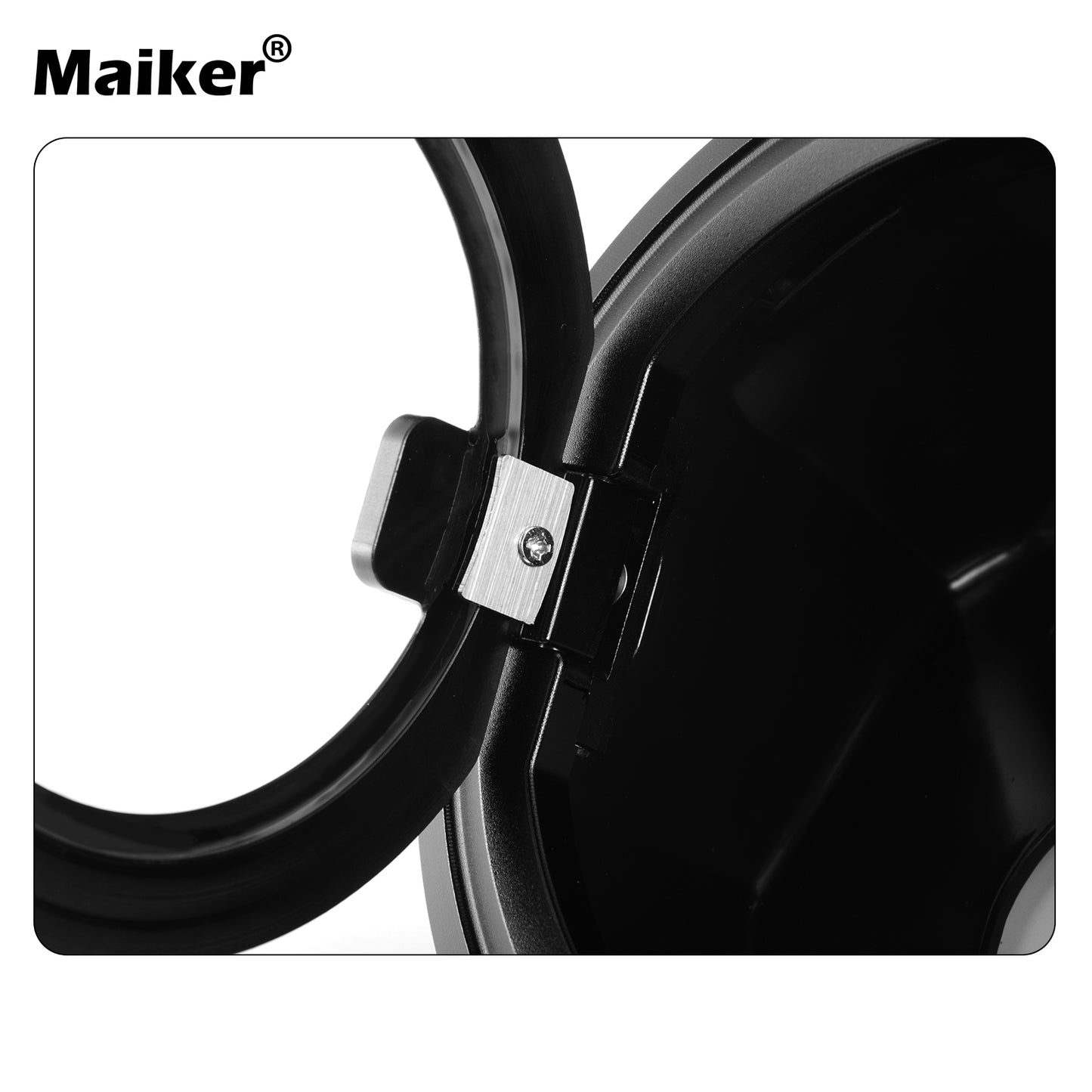 MAIKER Tapa transparente para tanque de gasolina para Jeep Wrangler JL 2018-2023, 2 puertas, 4 puertas, Rubicon Sahara JK 2017-2023, aluminio