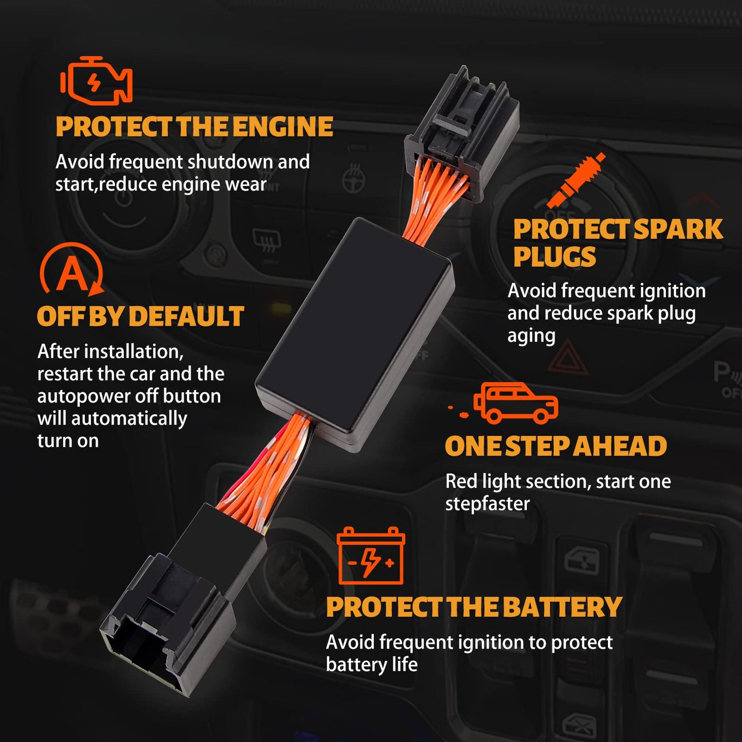 Auto Start Stop Eliminator Upgrade Plug Play Engine System (19-24 Forester & 15-20 Legacy/Outback & 18-22 XV)