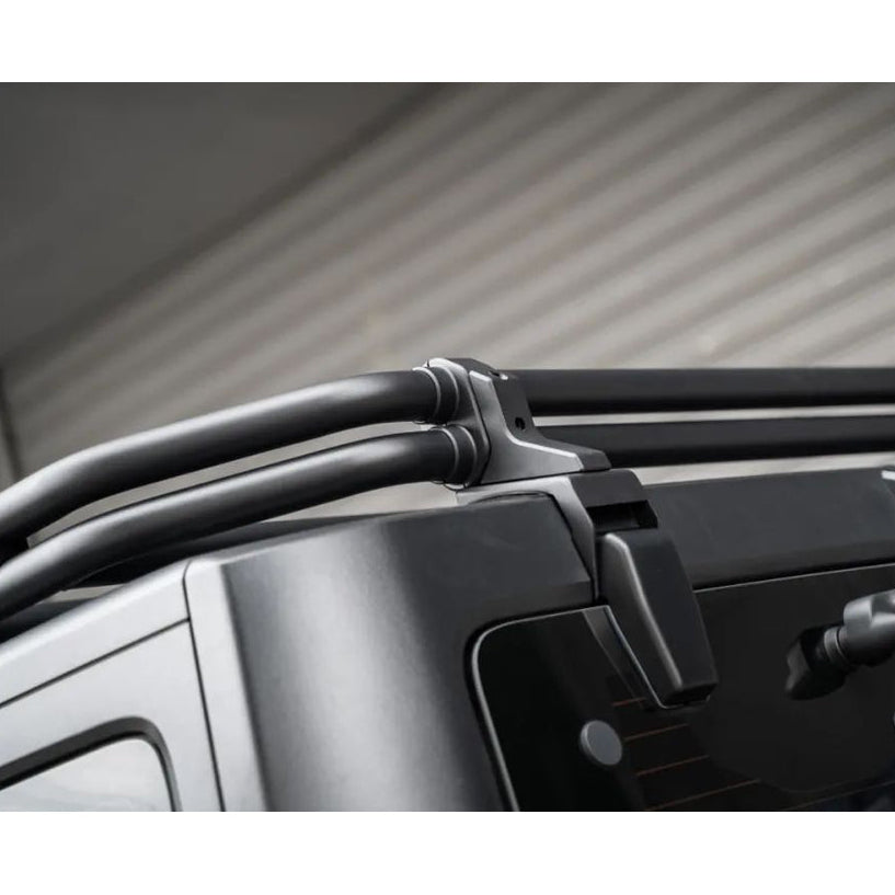Awaken Series Aluminum Black Roof Rack (18-24 Jeep Wrangler JL)