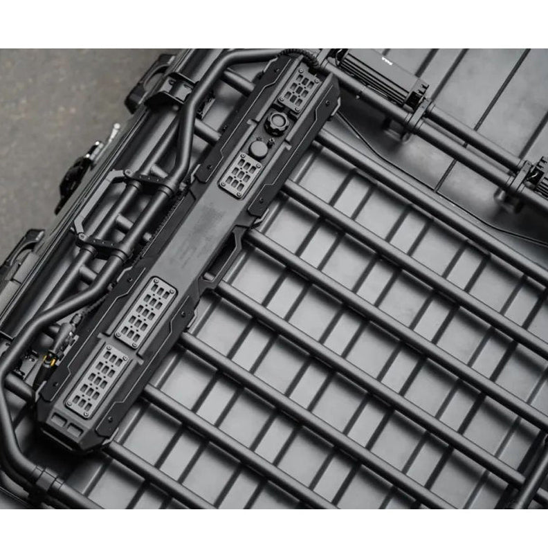 Awaken Series Aluminum Black Roof Rack (18-24 Jeep Wrangler JL)