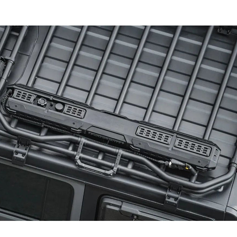Awaken Series Aluminum Black Roof Rack (18-24 Jeep Wrangler JL)