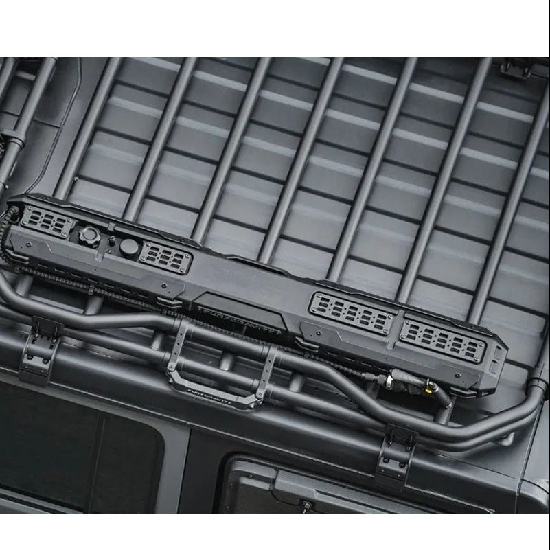Awaken Series Aluminum Black Roof Rack (18-24 Jeep Wrangler JL)