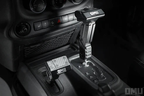 Manija de palanca de cambios de aluminio serie OMU Genesis para Jeep Wrangler JK JKU 2007-2018