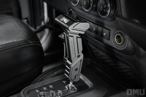 Manija de palanca de cambios de aluminio serie OMU Genesis para Jeep Wrangler JK JKU 2007-2018