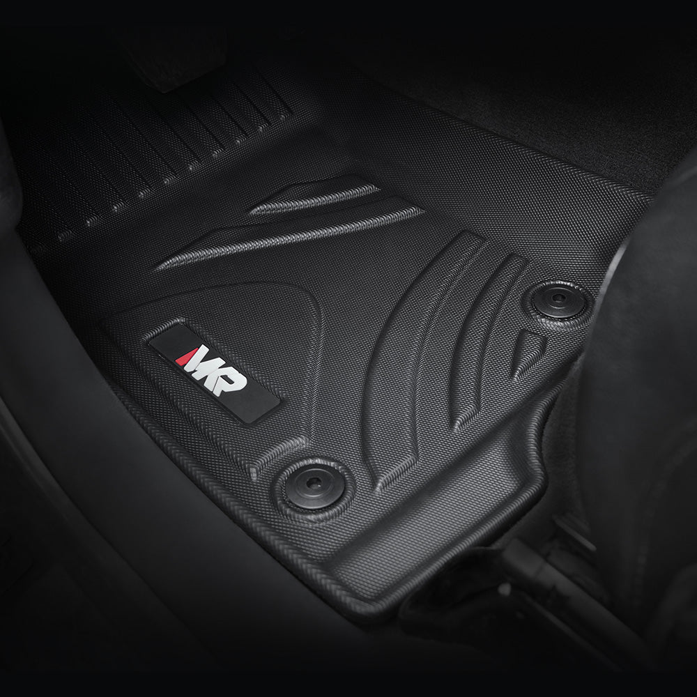 3D TPE Foot Covers All-weather Car Floor Mats (2022-2025 Jeep Wrangler JT)