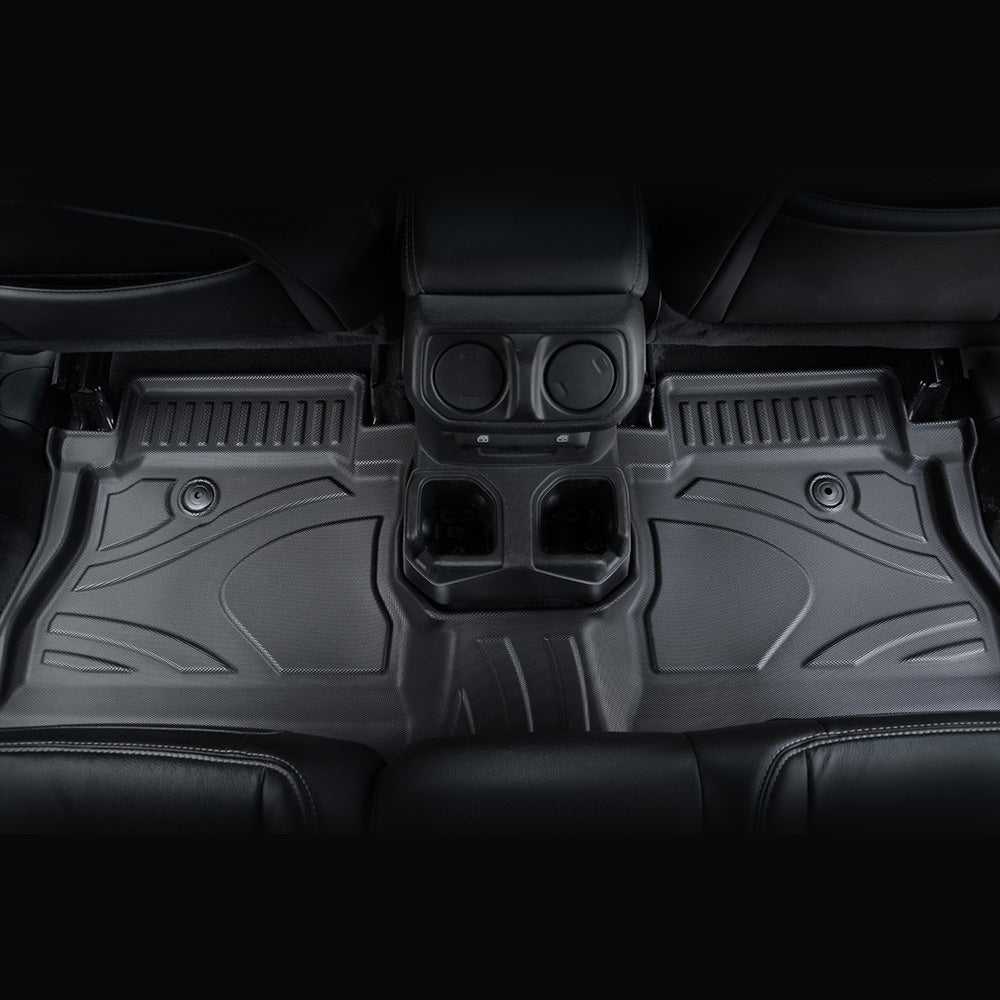 3D TPE Foot Covers All-weather Car Floor Mats (2022-2025 Jeep Wrangler JT)
