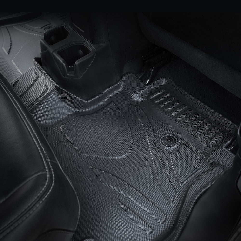 3D TPE Foot Covers All-weather Car Floor Mats (2022-2025 Jeep Wrangler JT)