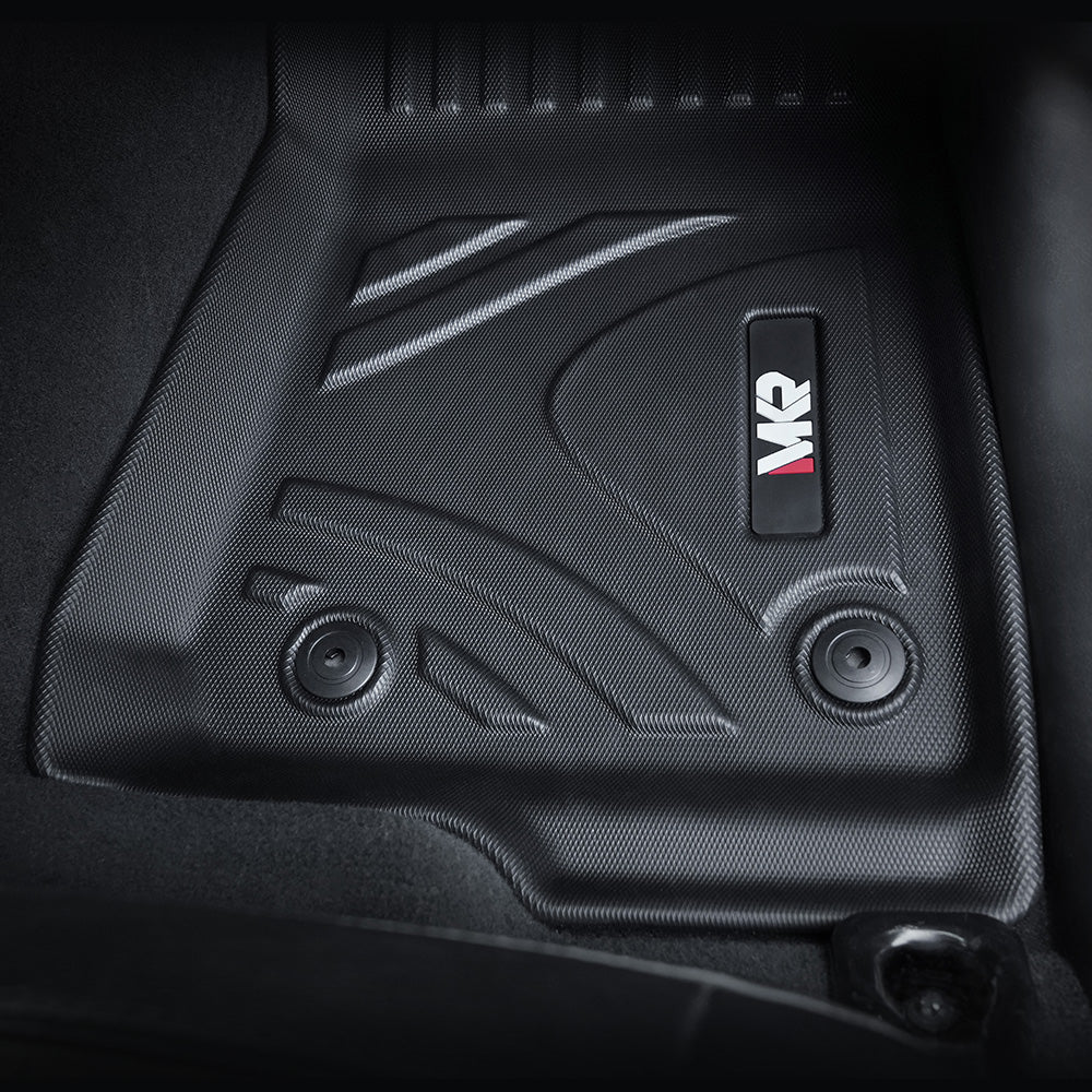 3D TPE Foot Covers All-weather Car Floor Mats (2022-2025 Jeep Wrangler JT)
