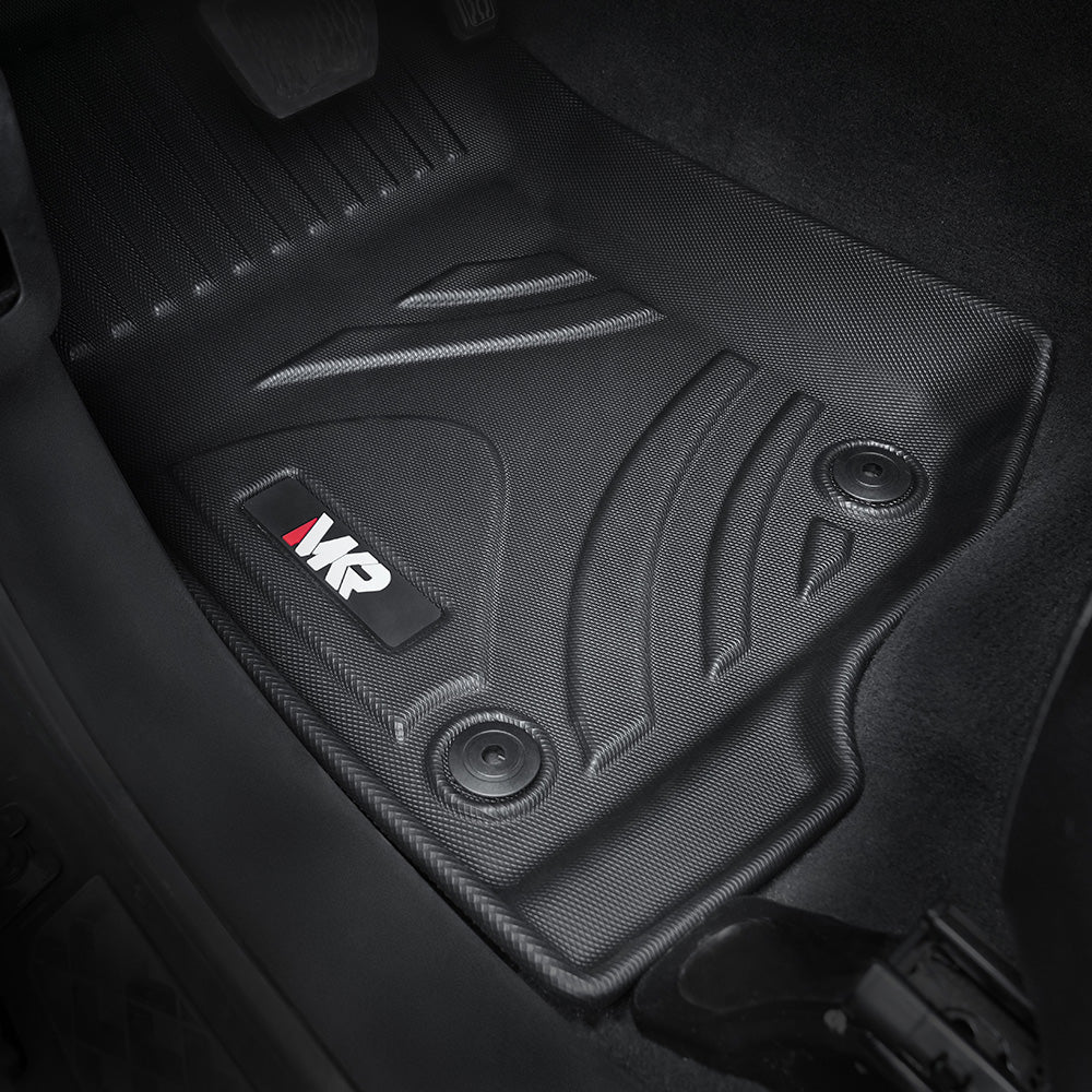 3D TPE Foot Covers All-weather Car Floor Mats (2022-2025 Jeep Wrangler JT)