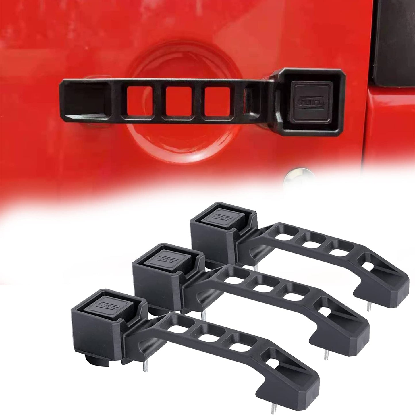 Black Door Handles Kit (07-17 Jeep Wrangler JK JKU)