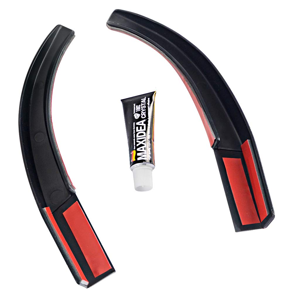 Garde-bord Portière Voiture - 10m - Joint Caoutchouc U Noir - Protection Bords Métal - 1 à 2,5mm