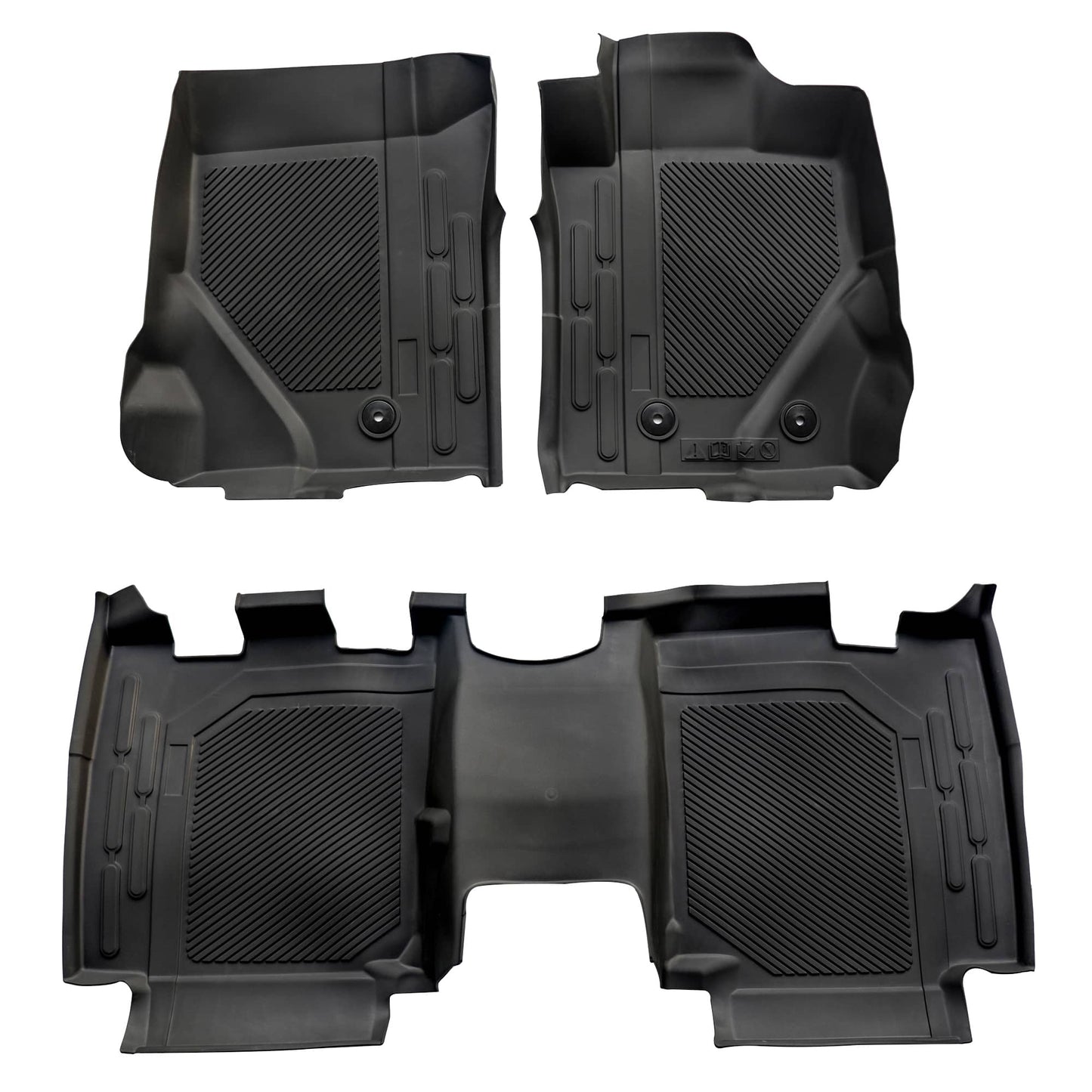3D Injection Molding Tech 3 Pieces Floor Mats (Ford Bronco)