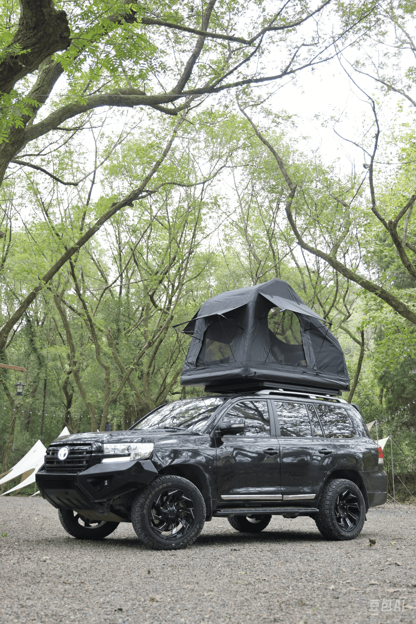 3 in 1 Multifunctional Rooftop Overland Water Camping Inflatable Waterproof Tent With Ladder (SUVS / Jeep / Bronco / Trucks)