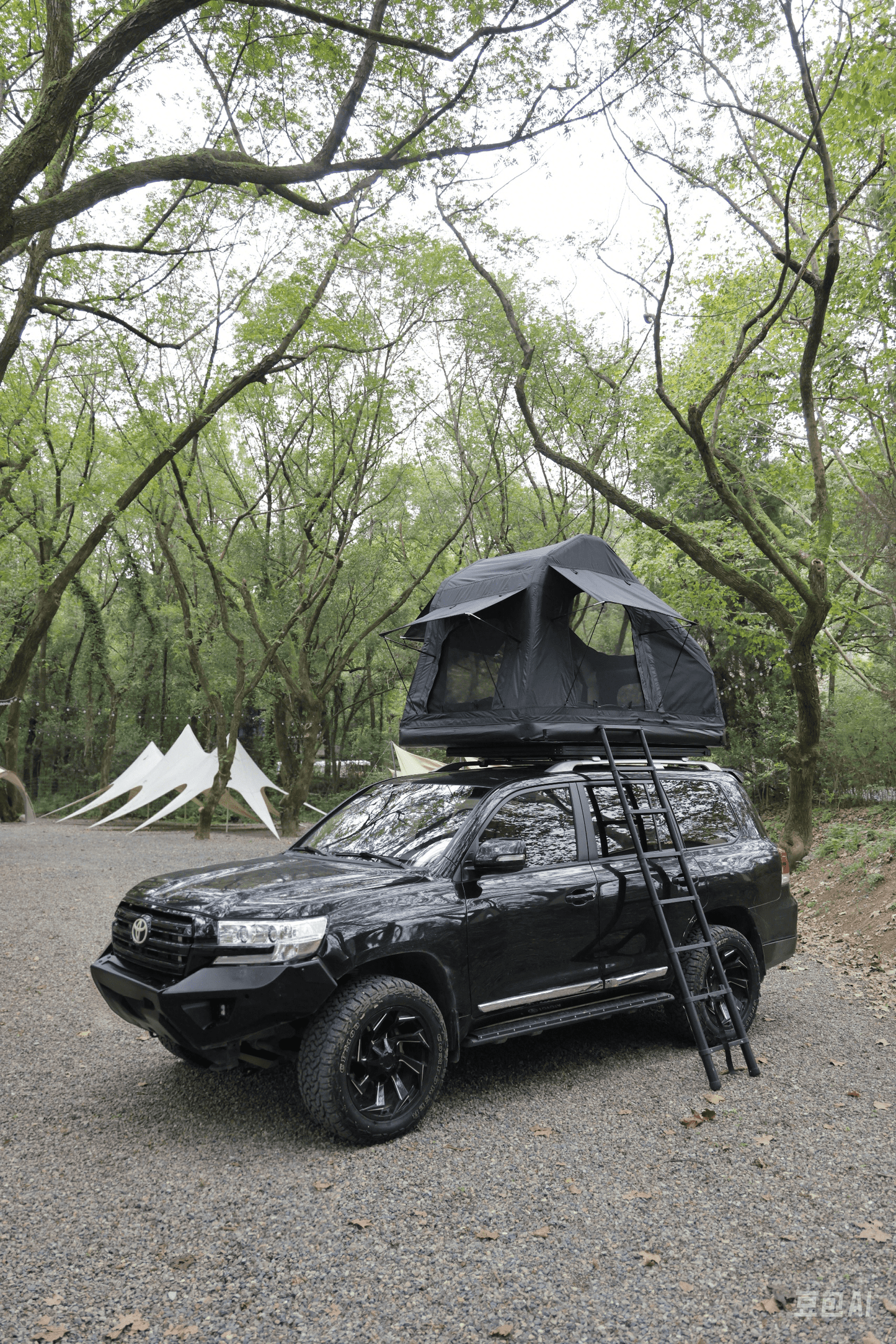 3 in 1 Multifunctional Rooftop Overland Water Camping Inflatable Waterproof Tent With Ladder (SUVS / Jeep / Bronco / Trucks)