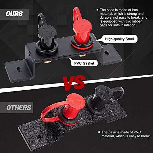 Poste de salto de batería Terminales de batería Herramienta de carga remota de batería para UTV ATV Coche Camiones RV Tractor Cortacésped Diesel Barco Can-Am X3 Accesorios