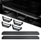 Running Boards Compatible with Ford Bronco 4 DoorS 2021-2024 (NOT Fit for Sport), Two Stairs Side Steps Fit for Bronco, Anti-Slip Drop Down Rock Sliders Step Bars Black