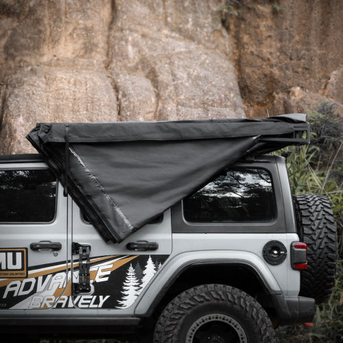 Overland 270 Degree Awning House Tent for Driver Side, Only Top Awning Not Include Side wall