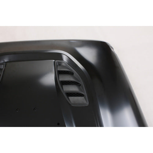 Vented Heat Dispersion Hood for Jeep Wrangler JK JKU 2007-2017, 10th Anniversary Edition Metal Replacement Hoods Accessory Black