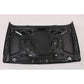 Vented Heat Dispersion Hood for Jeep Wrangler JK JKU 2007-2017, 10th Anniversary Edition Metal Replacement Hoods Accessory Black