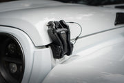 Genesis Series Armory Hood Catch Hood Lock (07-24 Jeep Wrangle JK JL JT)