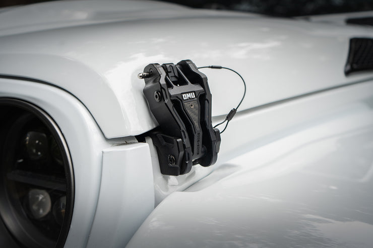 Genesis Series Armory Hood Catch Hood Lock (07-24 Jeep Wrangle JK JL JT)
