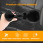 MAIKER Cup Holder Coaster Compatible with 2018-2024 Jeep Wrangler JL JLU 4XE & 2020-2024 Gladiator JT 2/4 Door, Silicone Cup Holder Mat Pad Insert CupHolder Liner