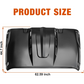 Vented Heat Dispersion Hood For J2007-2017 Jeep Wrangler JK JKU Unlimited Rubicon, The Avenger Style Steel Hood Replacement Black