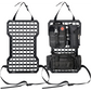 2PCS Tactical Rigid MOLLE Panel Car Vehicle Seat Back Organizer with 3 Storage Bag