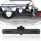 Maiker Aluminum UTV License Plate Frame with Light Compatible with Polaris Pioneer Talon Can-Am Maverick X3 Kawasaki Arctic Cat Wildcat fits 1.75-2 Inch Roll Cage Bars