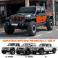 Space Capsule Vented Hood Compatible with 2018-2026 Jeep Wrangler JL JLU & 2020-2026 Gladiator JT, Paintable Steel Replacement Hood, Black Primer