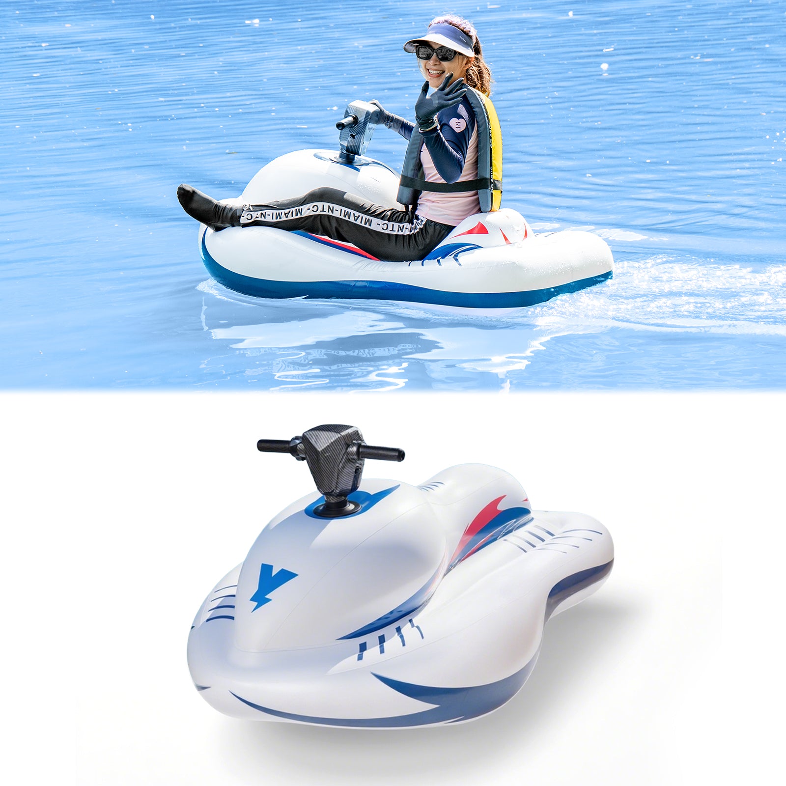 Lightweight Inflatable Electric Jet Ski for Lakes & | Maiker – Maiker ...