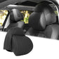 Pack of 1 Car Neck Pillow, Soft Car Headrest Pillow for Driving, Compatible with BMW i3 Edrive 2014-2021 & BMW X3 xDrive 2018-2024, Breathable Neck Pillow, Black
