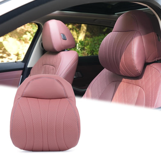 1 Pack Car Neck Pillow, Soft Car Headrest Pillow for Driving, Compatible with BMW i3 Edrive 2014-2021 & BMW X3 xDrive 2018-2024, Breathable Neck Pillow