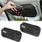 2 Packs Car Sun Visor Organizer, Car Organizer with Zipper Visor Organizer Storage Pouch, Glasses Clip, Card Holder, Molle Panel for Tactical Gears, for Most Vehicles, SUVs & Trucks