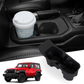 MAIKER Cup Holder Coaster Compatible with 2018-2024 Jeep Wrangler JL JLU 4XE & 2020-2024 Gladiator JT 2/4 Door, Silicone Cup Holder Mat Pad Insert CupHolder Liner