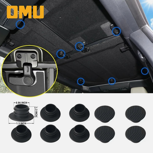 Roof Switch Screw Cover Compatible With 2021 2022 2023 2024 Ford Bronco 2/4 Door Removal Switch Handle Cover Modified Hardtop Screw Cover Roof Protective Cover