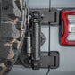 Soporte de asta de bandera para portón trasero de aluminio OMU para Jeep Wrangler JK JL JT